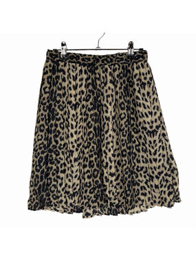 Cheetah Print Flow Midi Skirt Forever 21 Women Size Small